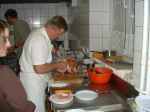 La dcoupe du jambon vigneron