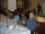 La salle attentive pendant le discours du prsident